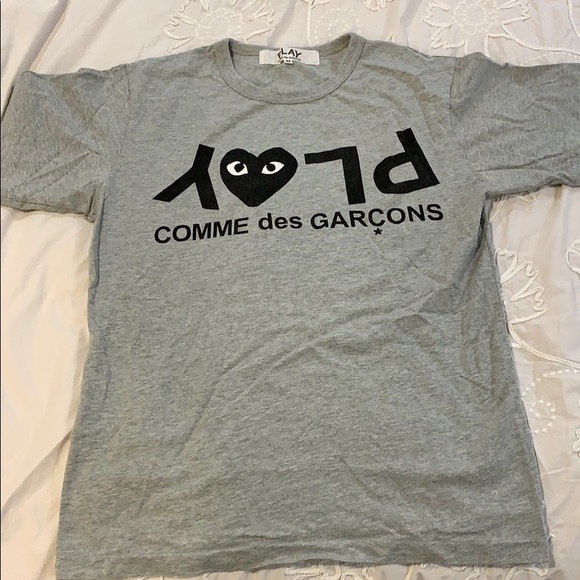 Comme des Garcons Other - COMME DES GARÇONS PLAY black logo T-shirt size M